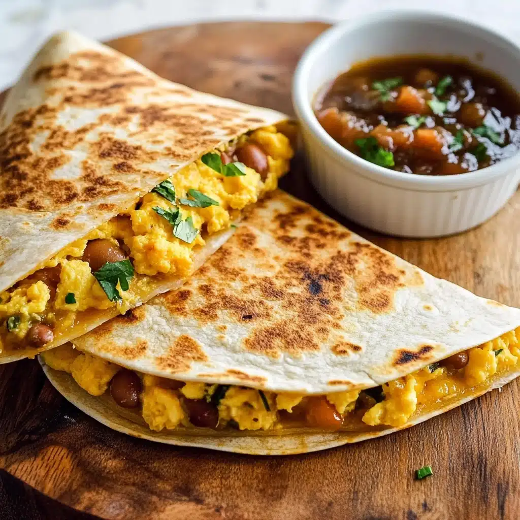 Simple Breakfast Quesadillas Recipe - Recipe Image