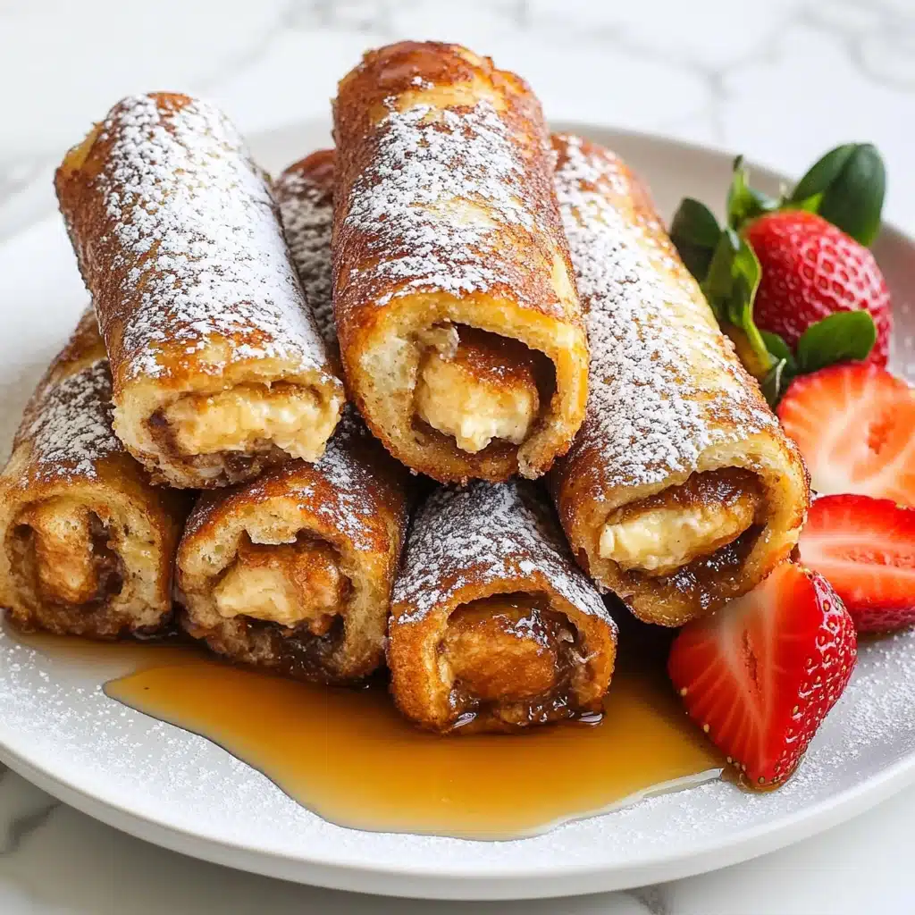 Sausage French Toast Roll Ups Recipe - Recipe Image