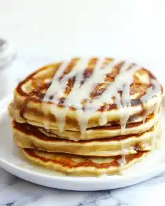 Cinnamon Roll Pancakes Recipe