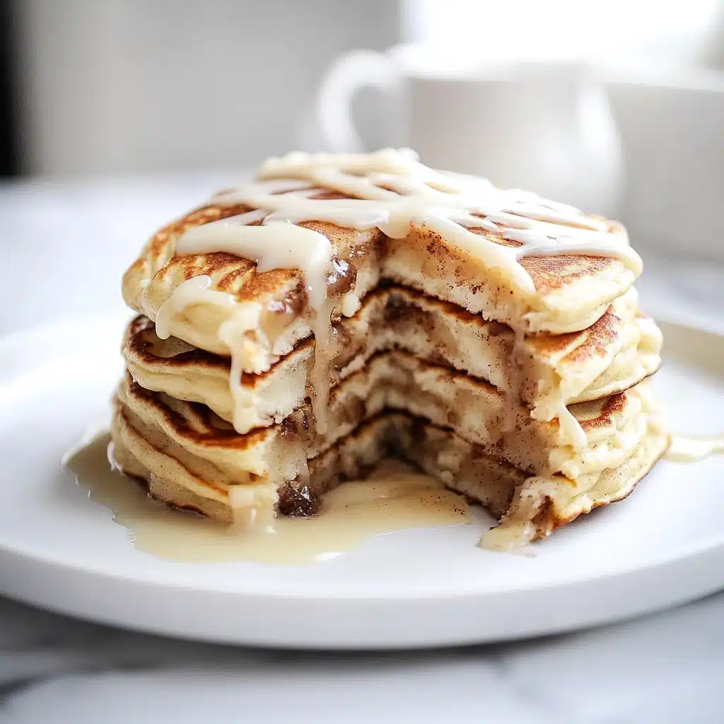 Cinnamon Roll Pancakes Recipe - Recipe Image