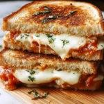 Lazy Chicken Parmesan Grilled Cheese Recipe