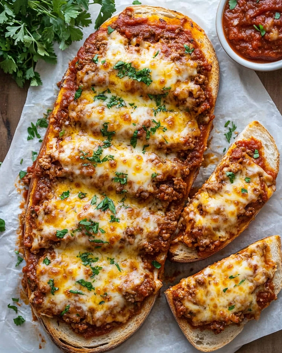 Lasagna Garlic Bread Recipe