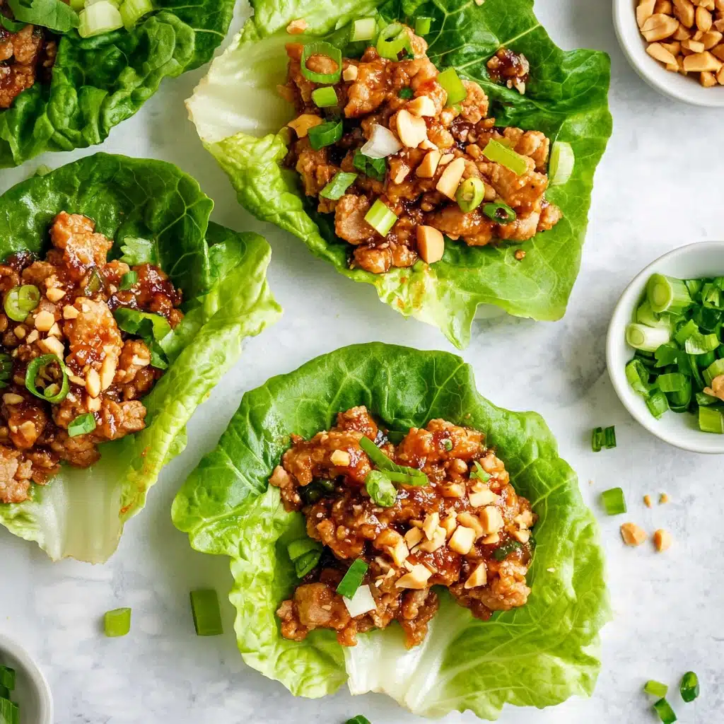 Healthy Chicken Lettuce Wraps Recipe - Recipe Image