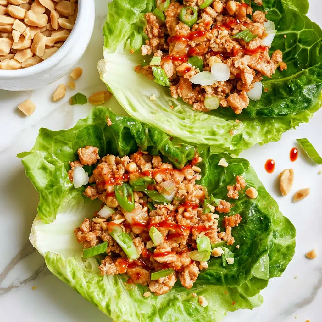 Healthy Chicken Lettuce Wraps Recipe - Recipe Image