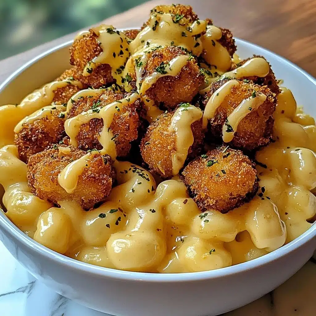 Creamy Honey Pepper Chicken Mac and Cheese Delight Recipe - Recipe Image