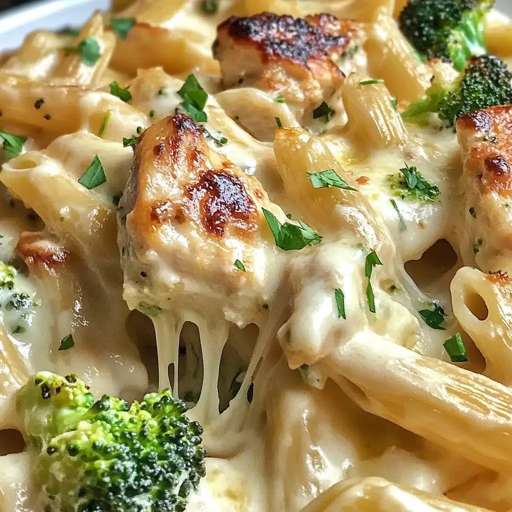 Irresistible Chicken and Broccoli Alfredo Bake Recipe - Recipe Image