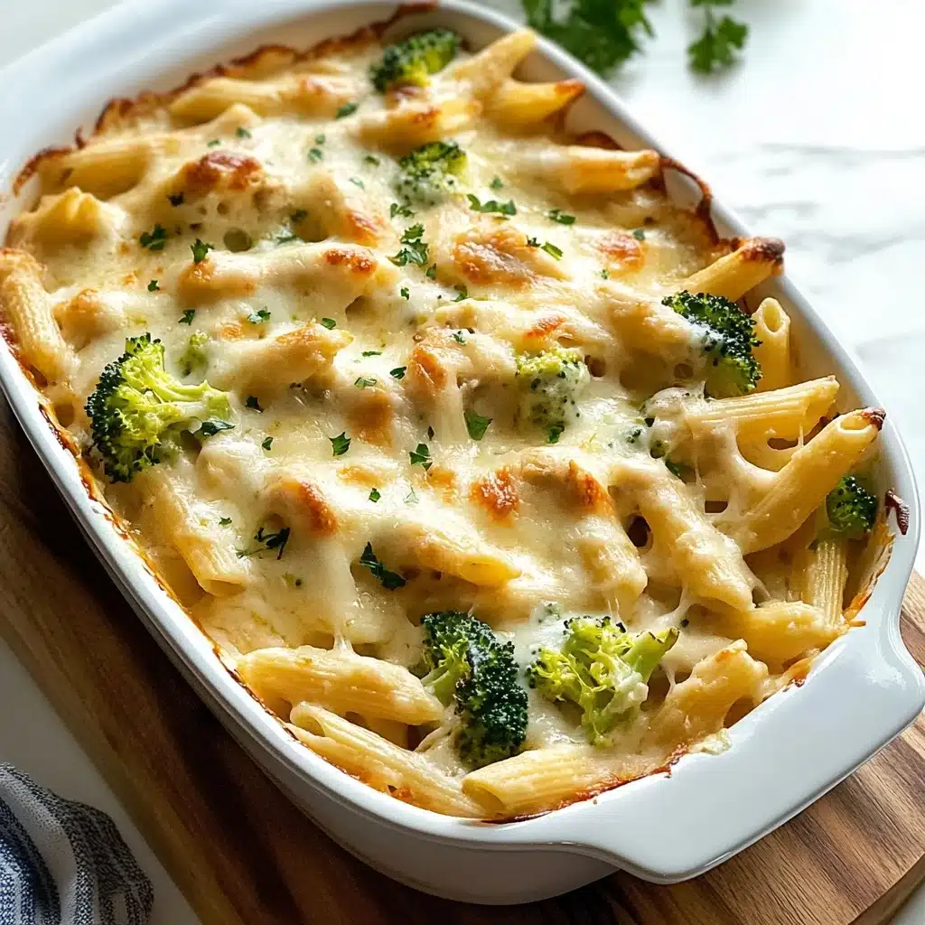 Irresistible Chicken and Broccoli Alfredo Bake Recipe - Recipe Image