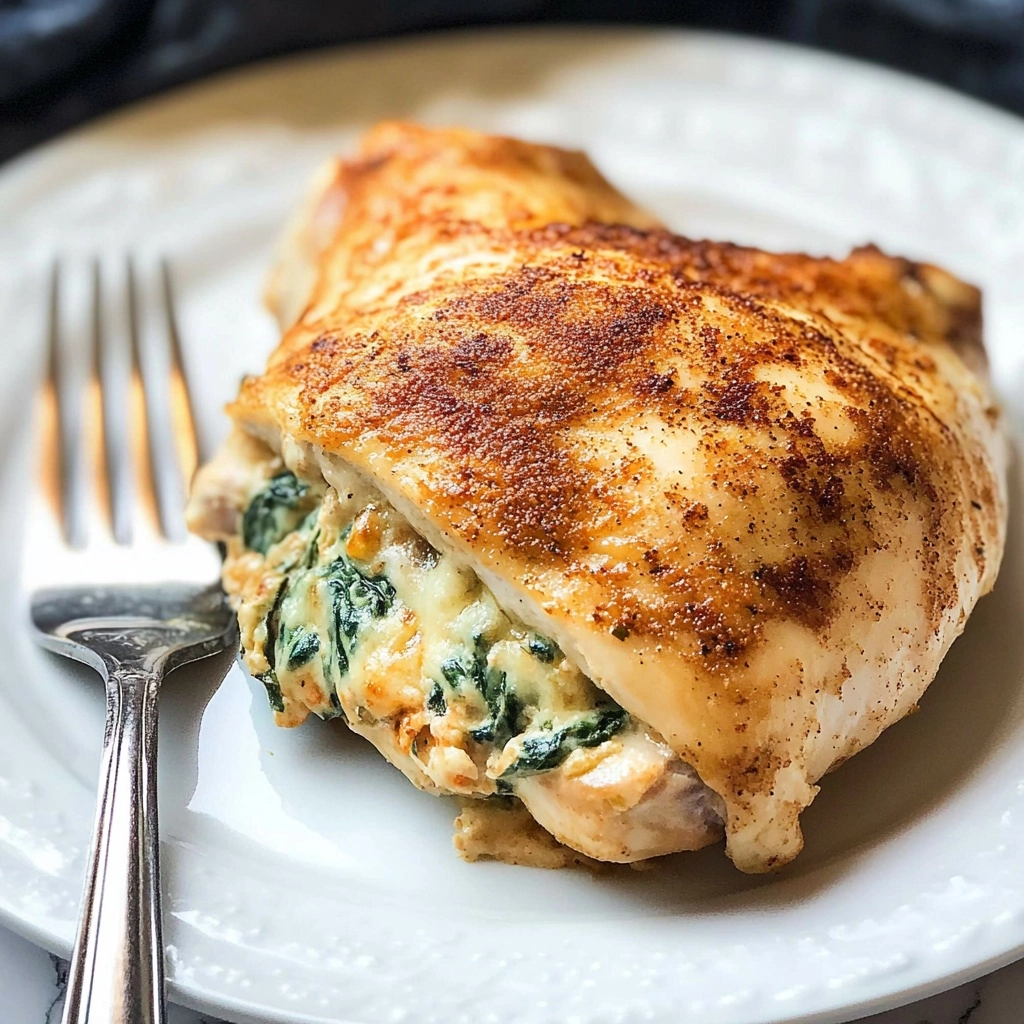 Spinach Stuffed Chicken Recipe - Recipe Image
