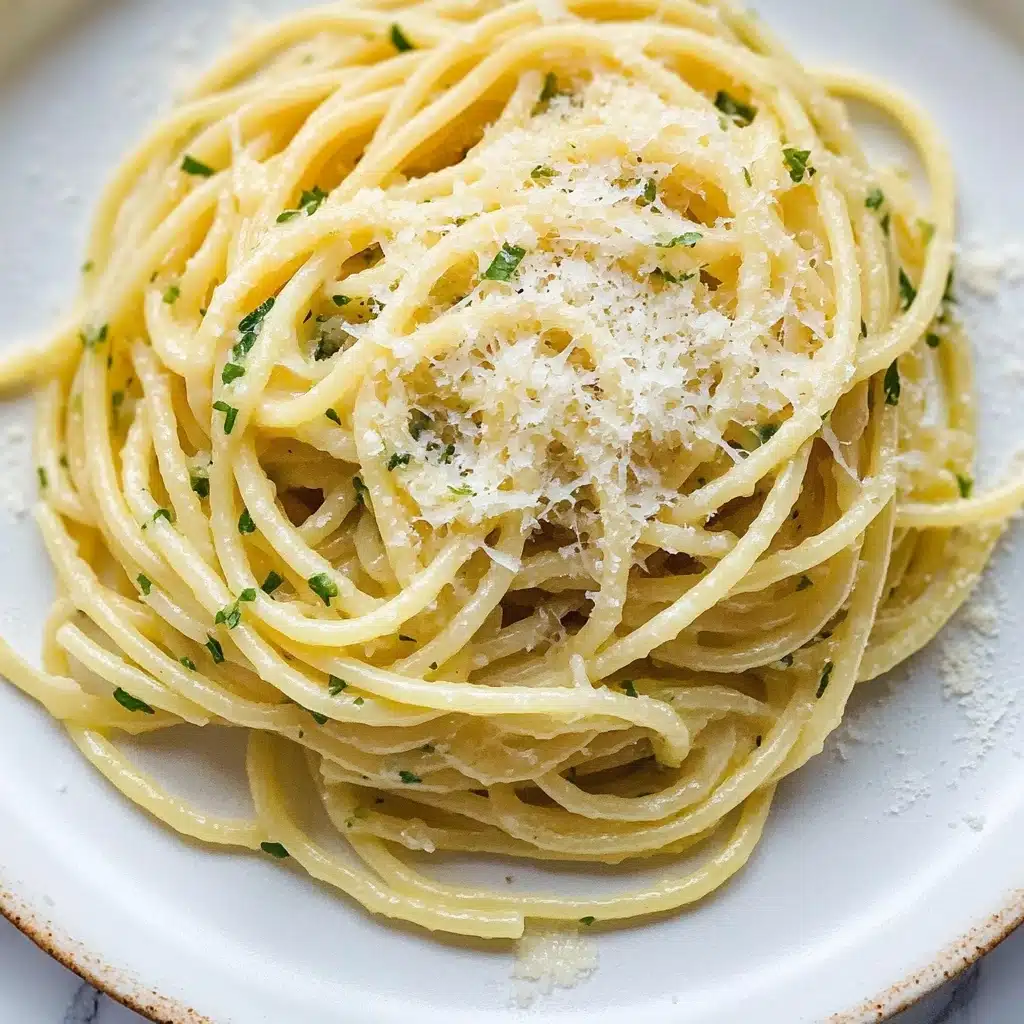 Garlic Butter Pasta Recipe - Recipe Image