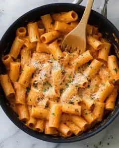 Creamy Tomato Rigatoni Pasta Recipe