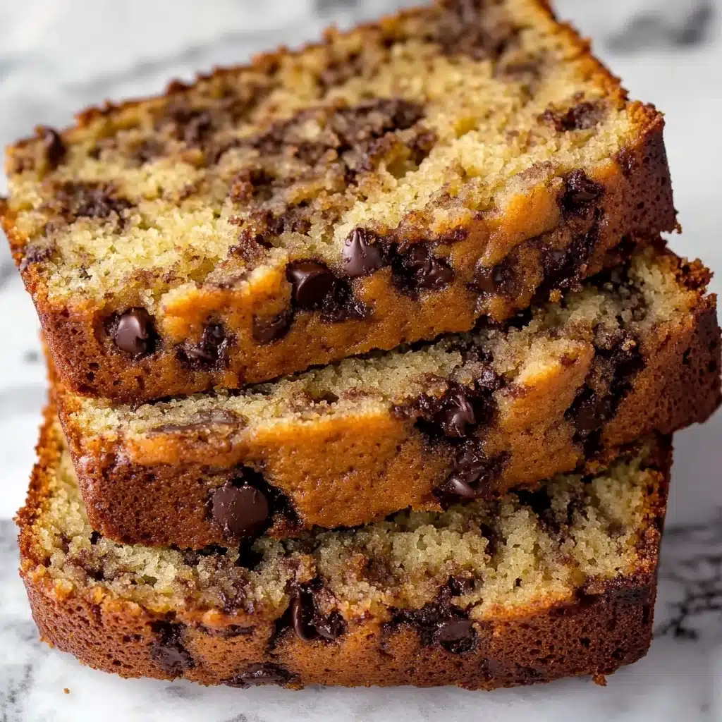 Easy Chocolate Chip Banana Bread Recipe - Recipe Image