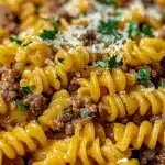 One-Pot Beef and Cheddar Ranch Pasta Recipe