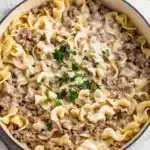 30-Minute Ground Beef Stroganoff Recipe
