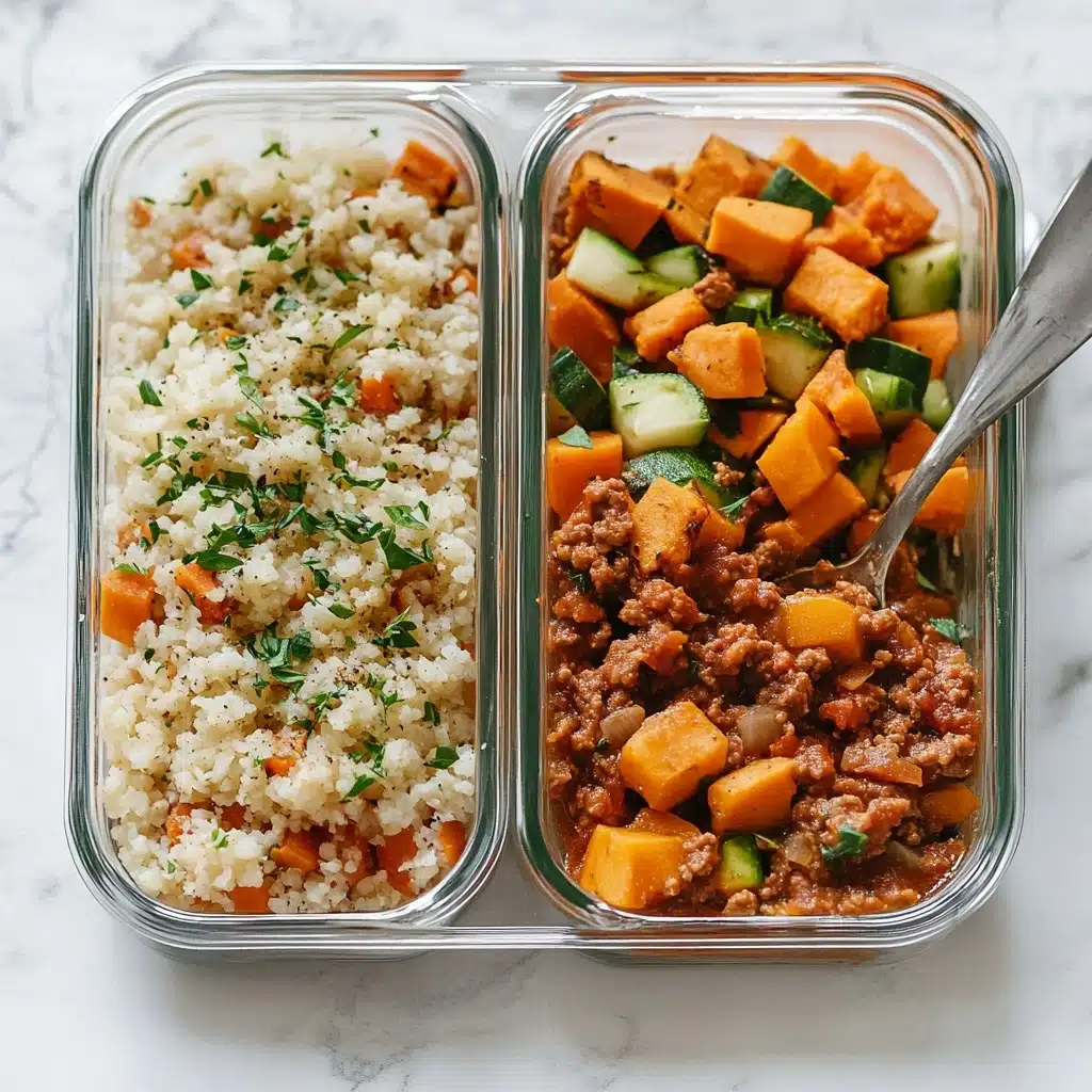 Ground Beef Zucchini Sweet Potato Skillet Recipe - Recipe Image