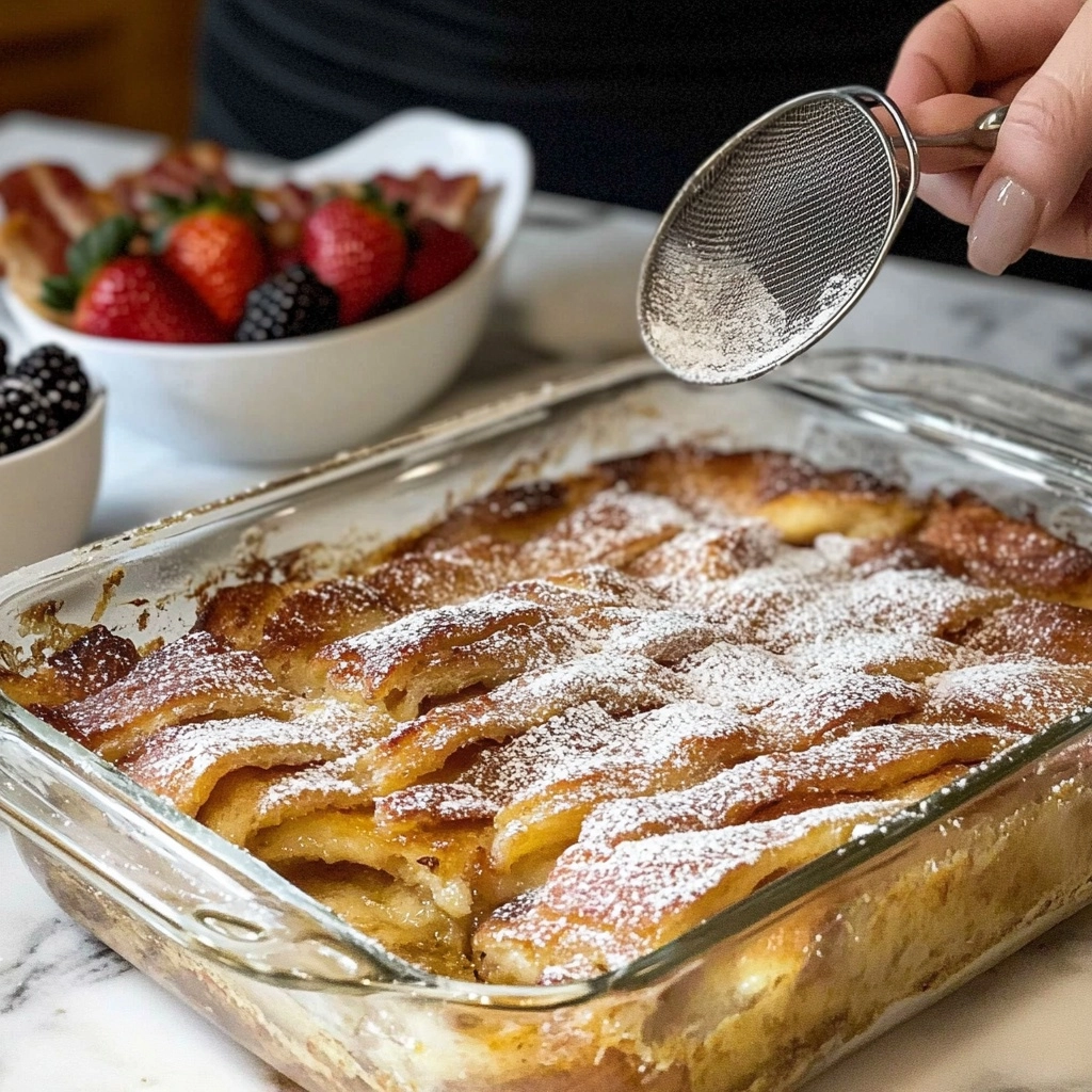 Easy Baked French Toast Casserole Recipe - Recipe Image