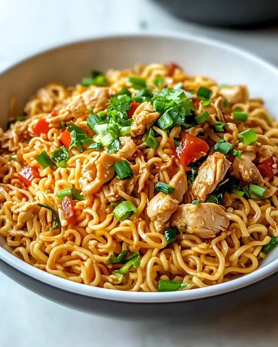 Chicken Ramen Stir Fry Recipe