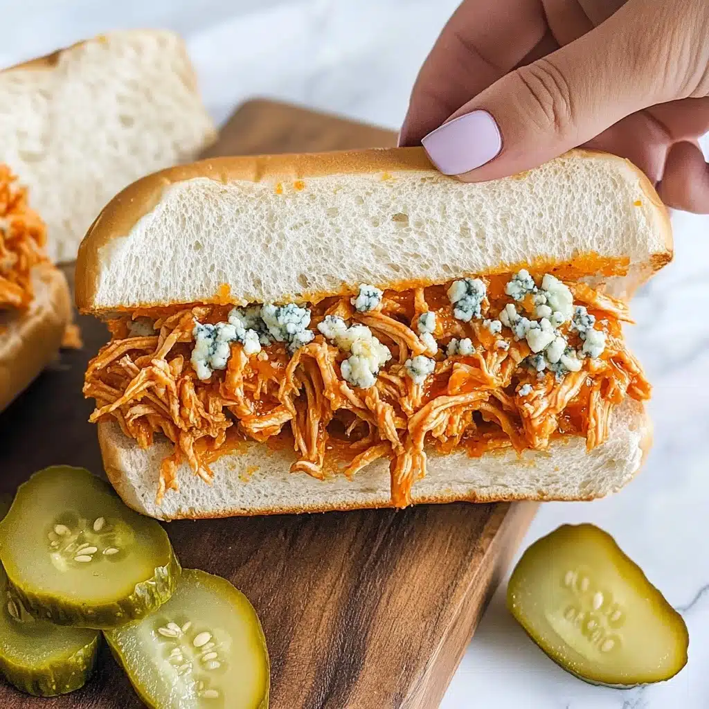 Buffalo Chicken Cheesesteaks Recipe - Recipe Image