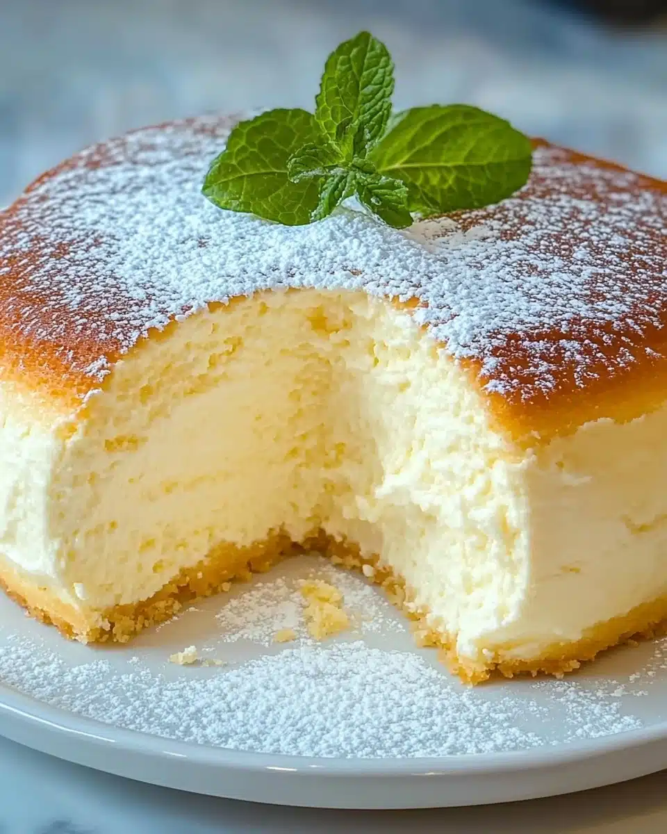 Light & Fluffy Yogurt Cloud Cake Recipe