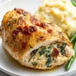 Spinach and Sun-Dried Tomato Stuffed Chicken Breast Recipe