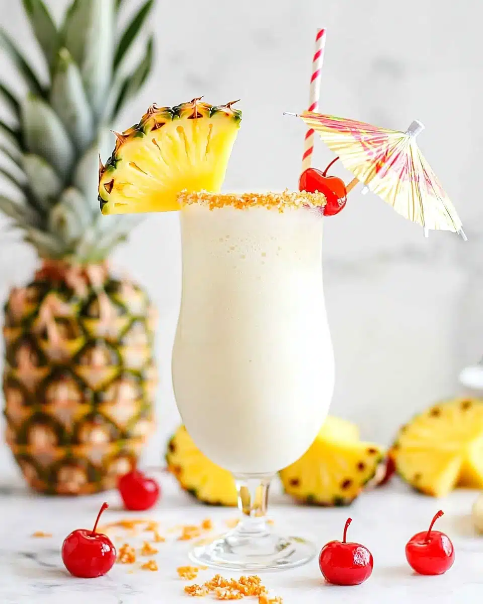 Piña Colada Milkshake Recipe