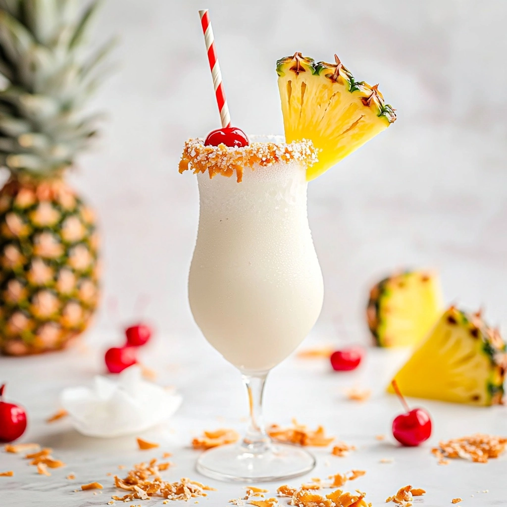 Piña Colada Milkshake Recipe - Recipe Image