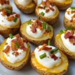 Mini Loaded Baked Potatoes Recipe