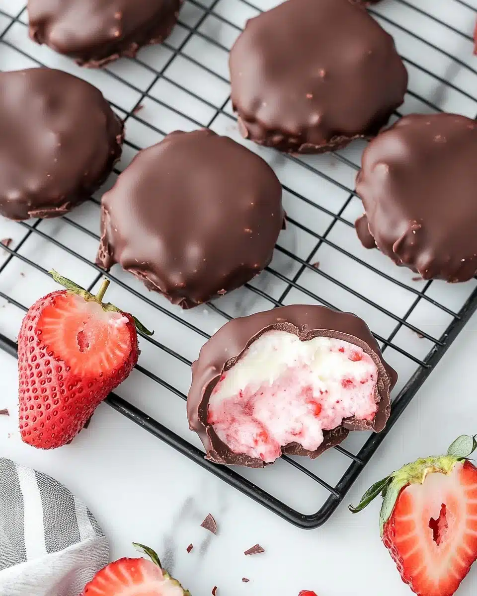 Erdbeer Joghurt Bites Recipe