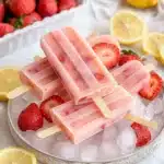 Strawberry Lemonade Popsicles Recipe