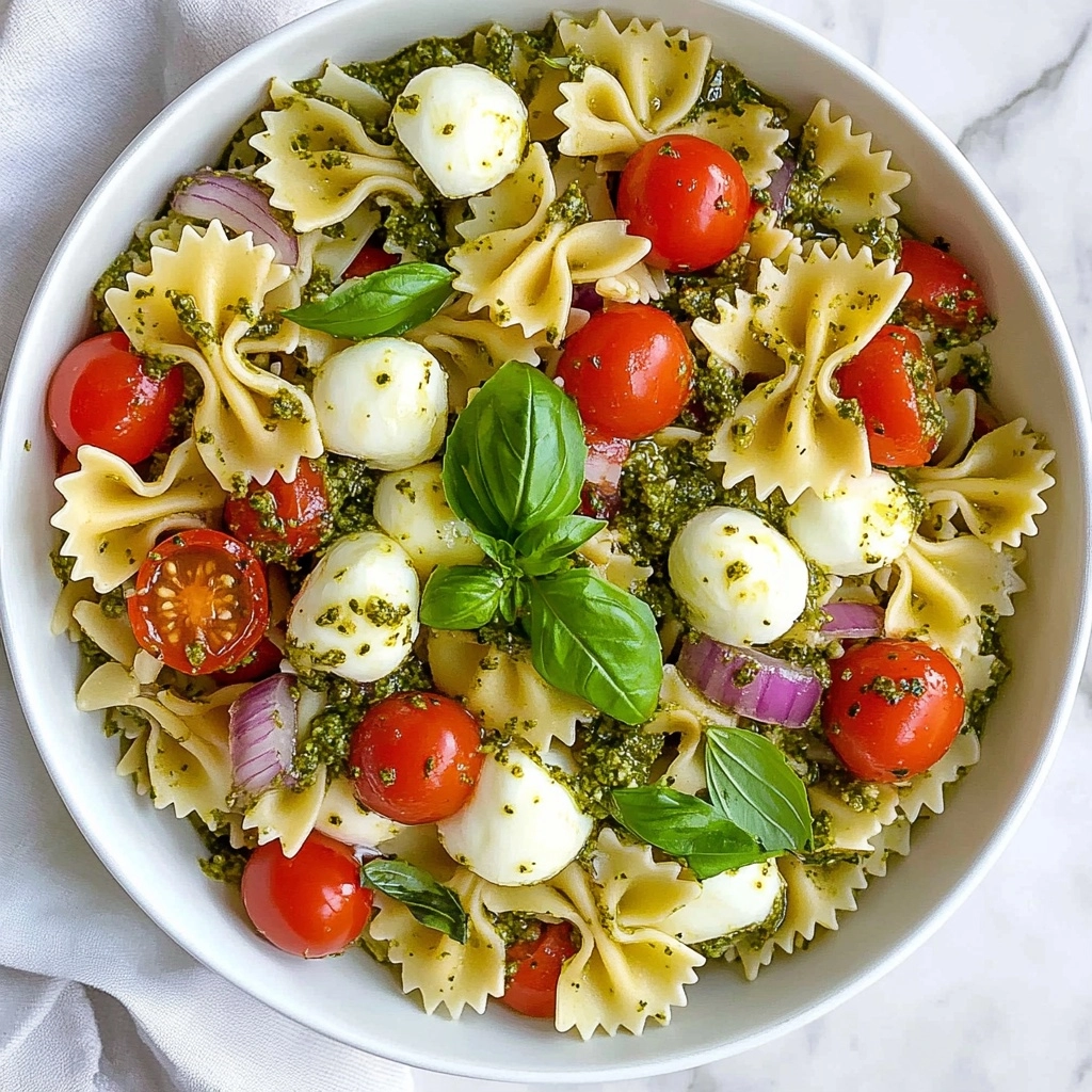 Bow Tie Pasta Salad Recipe - Recipe Image