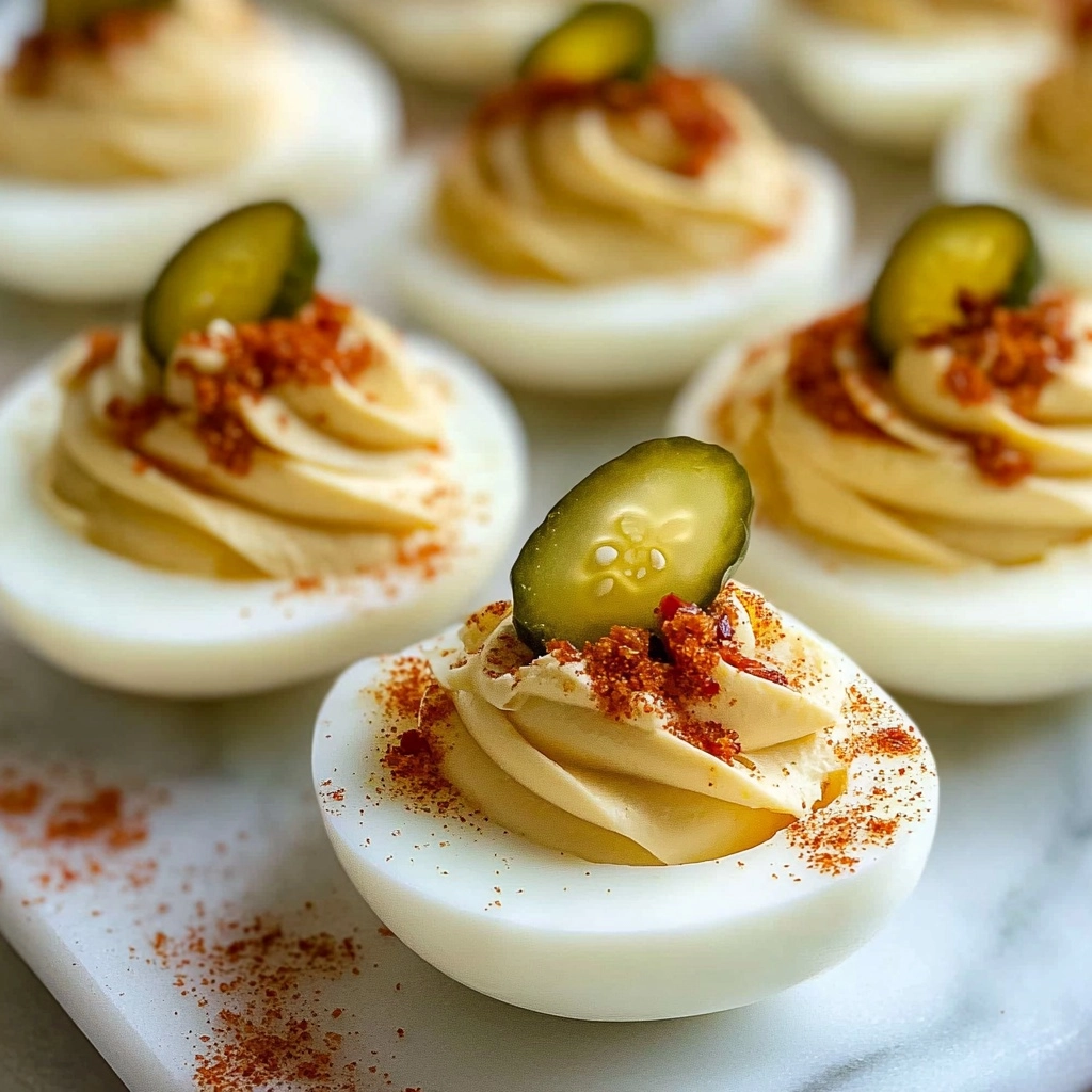 Million Dollar Deviled Eggs Recipe - Recipe Image