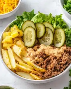 Burger Bowls Recipe