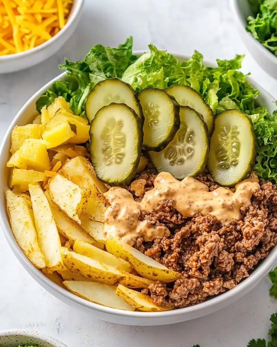 Burger Bowls Recipe