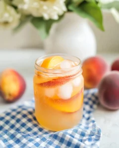 Homemade Peach Lemonade Recipe