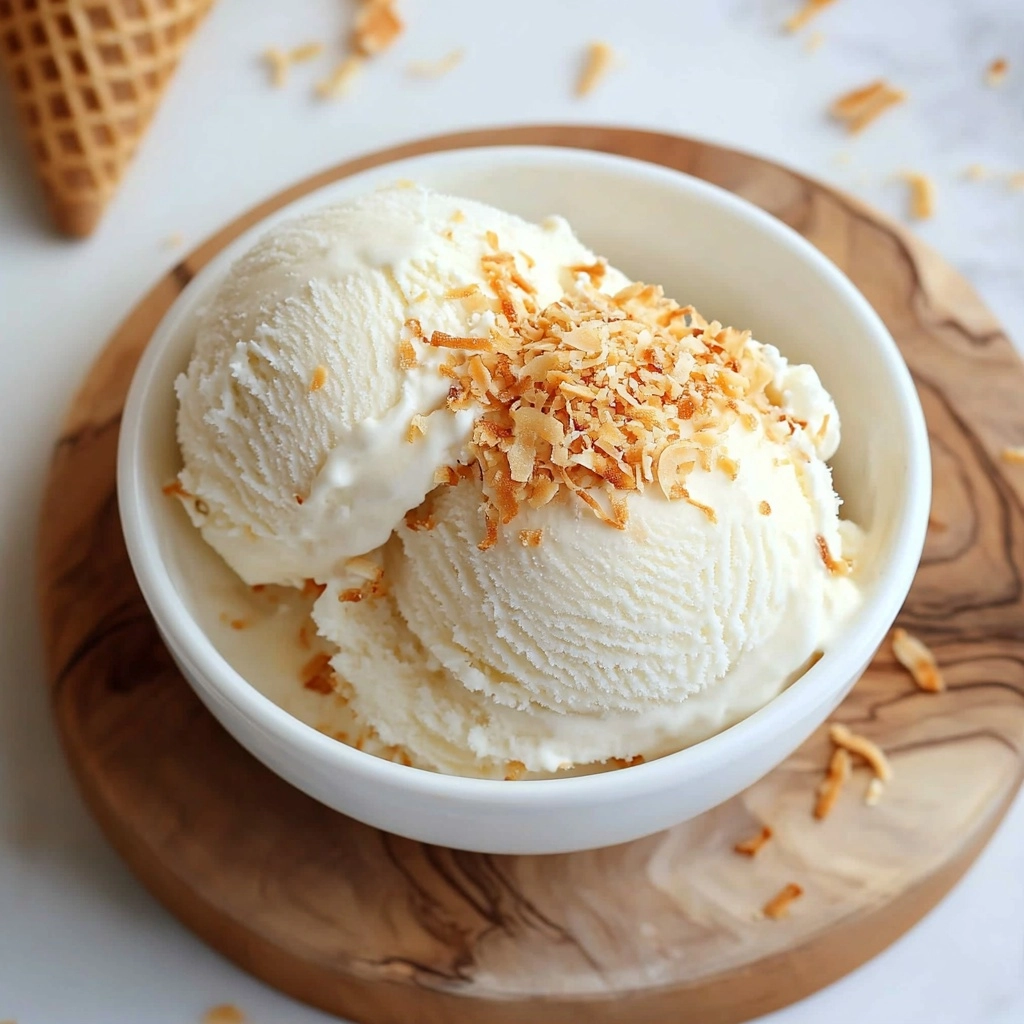 Coconut Milk Ice Cream Recipe - Recipe Image