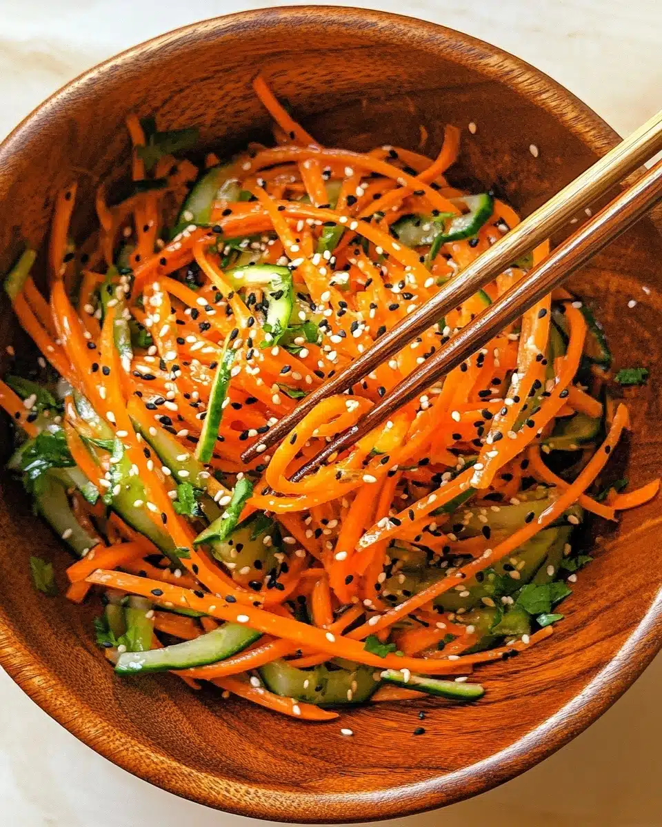 Cucumber Carrot Salad Recipe