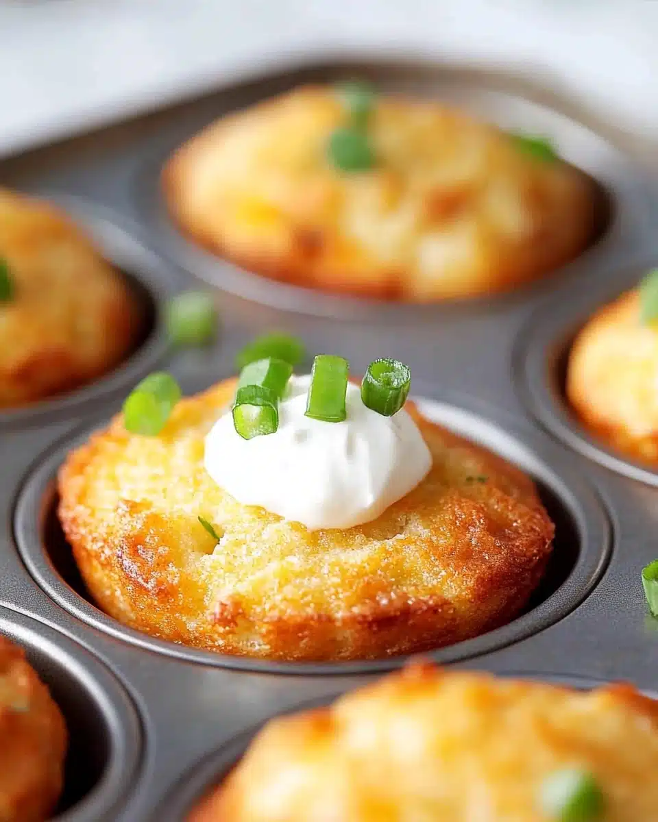 Muffin Tin Mashed Potatoes Recipe