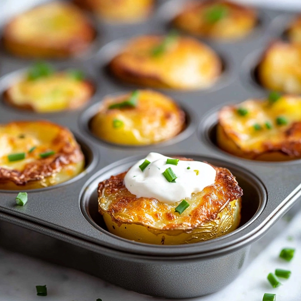 Muffin Tin Mashed Potatoes Recipe - Recipe Image