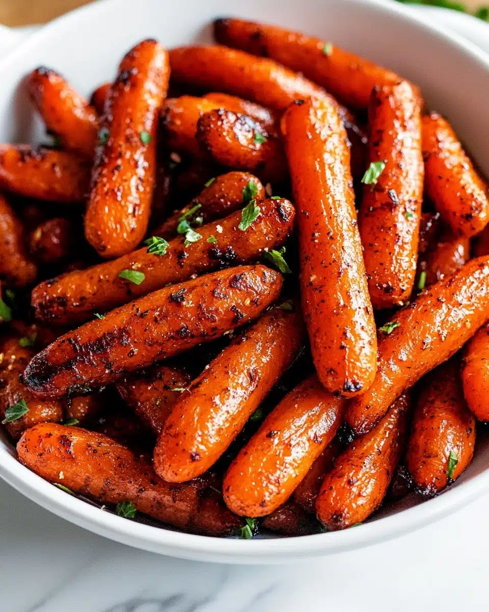 Roasted Brown Sugar Carrots Recipe