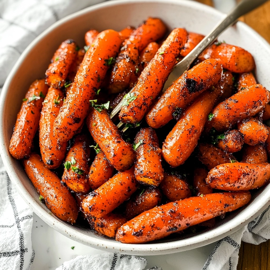 Roasted Brown Sugar Carrots Recipe - Recipe Image