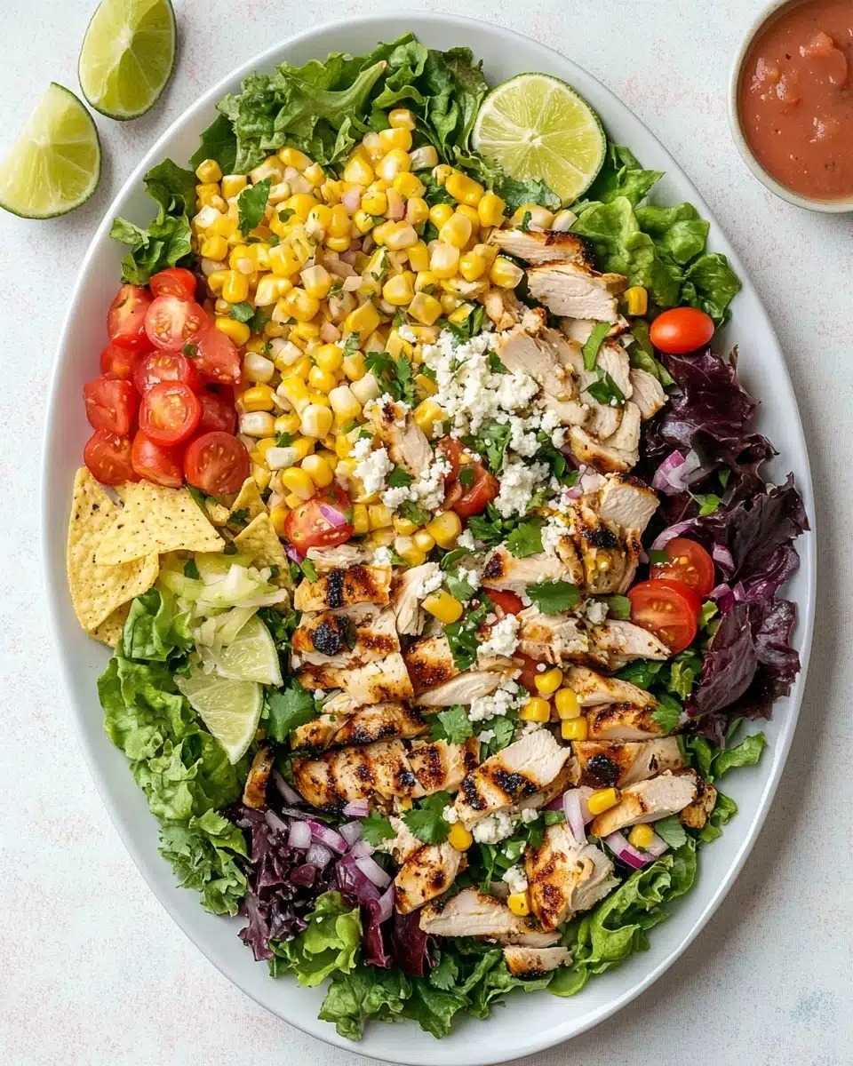 Mexican Street Corn Chicken Salad Recipe