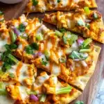 Buffalo Chicken Flatbread Recipe