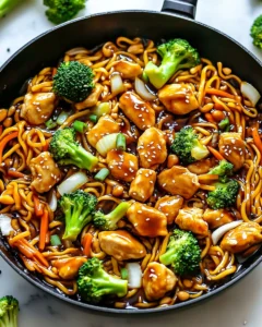 Chicken Teriyaki Noodles Recipe