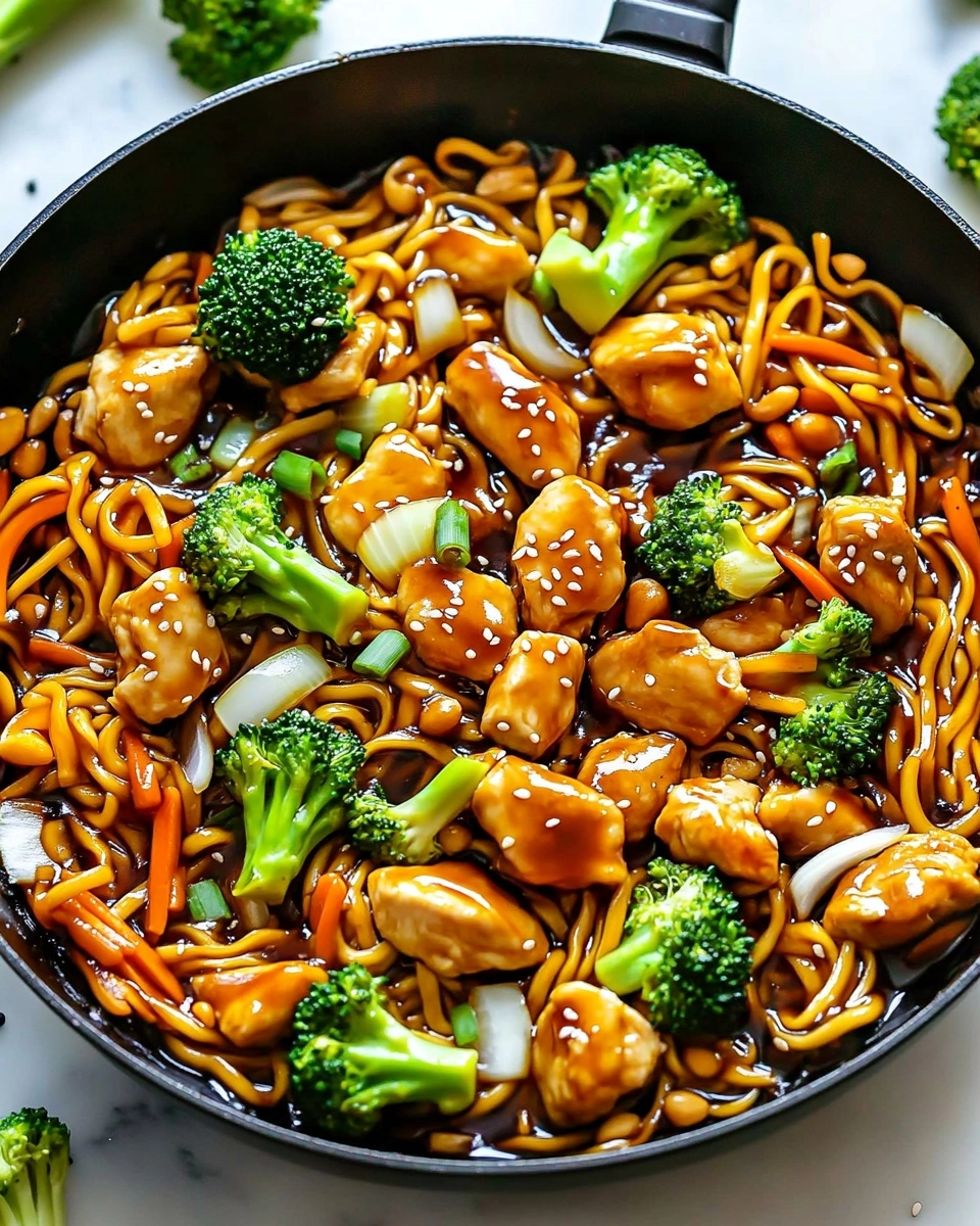 Chicken Teriyaki Noodles Recipe