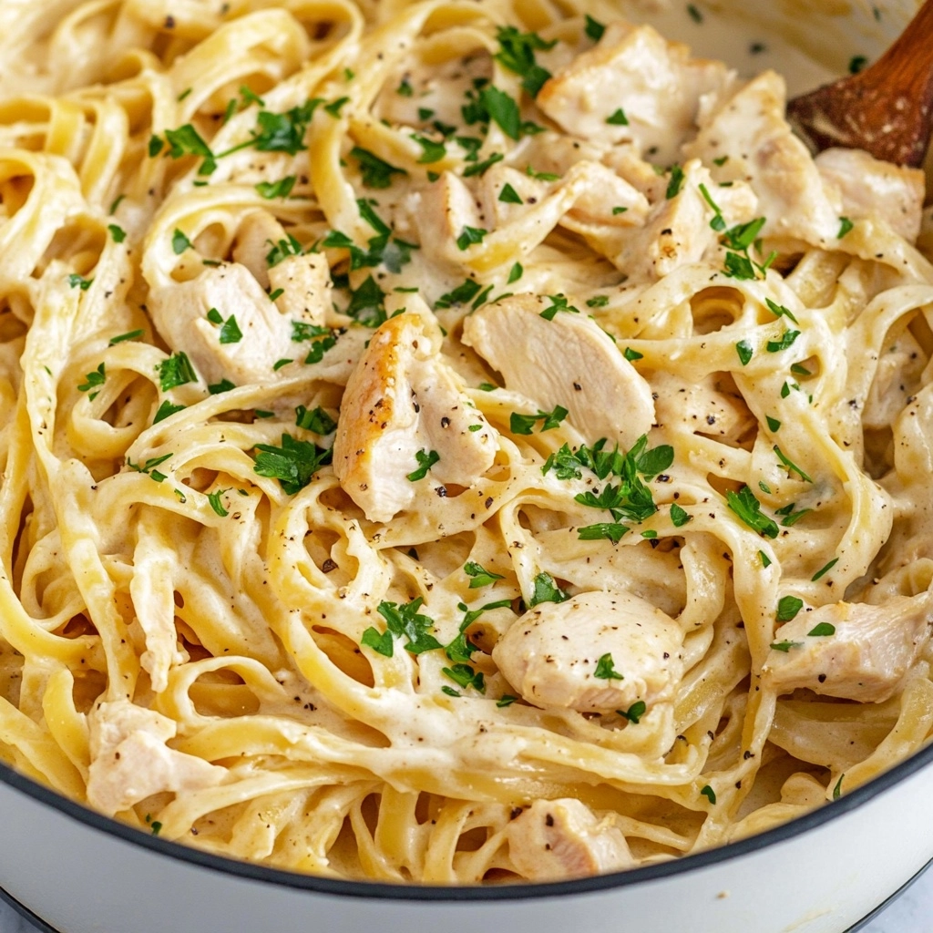 Garlic Parmesan Chicken Pasta Recipe - Recipe Image