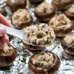 Chicken Stuffed Mushrooms Recipe