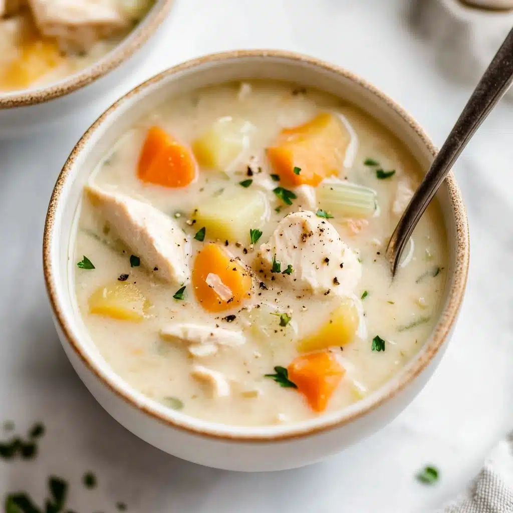 Creamy Chicken Stew Recipe - Recipe Image