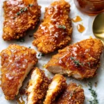 Baked Crunchy Hot Honey Chicken Recipe