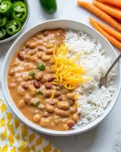 Cheesy Pinto Beans Recipe