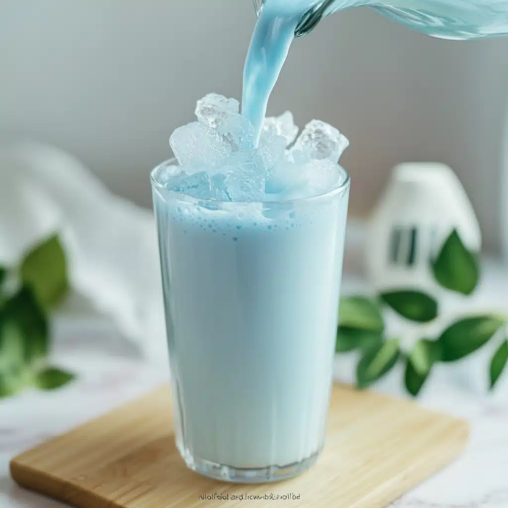 Blue Butterfly Pea Milk Tea Recipe - Recipe Image
