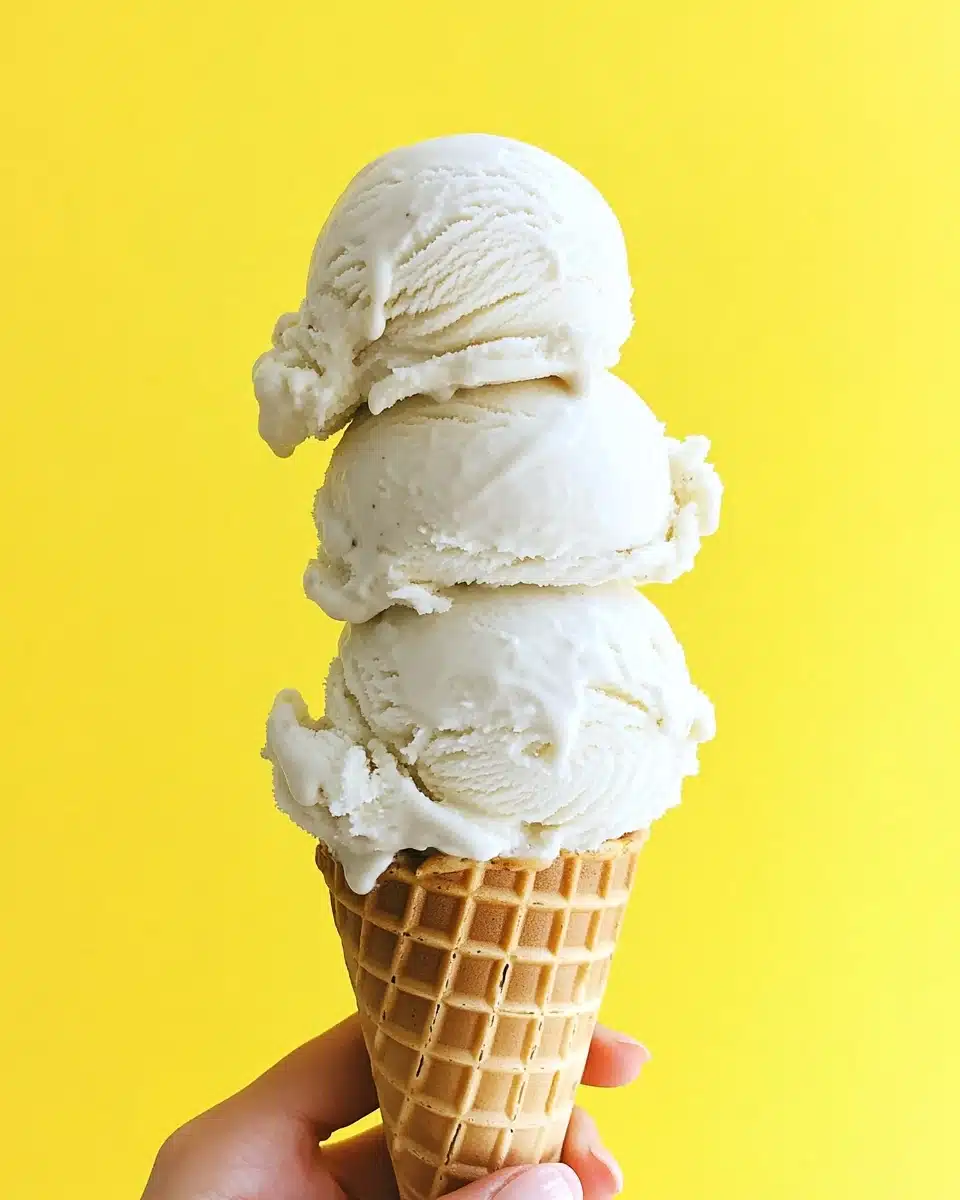 Vanilla Bean Coconut Ice Cream Recipe